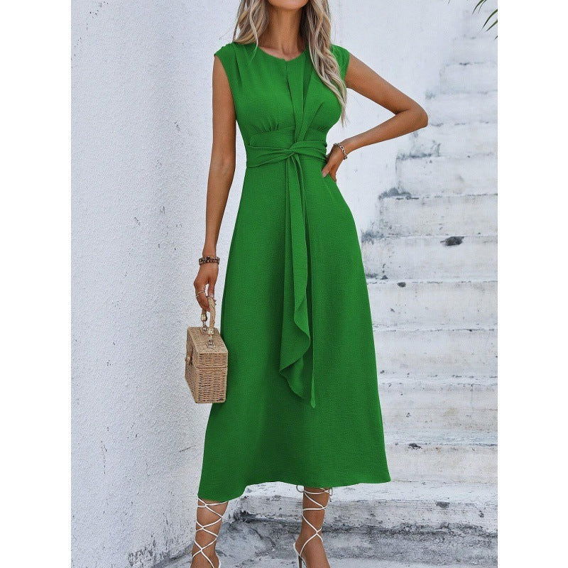 Ärmelloses Midikleid | Tailliertes Design | Sommerlicher Chic