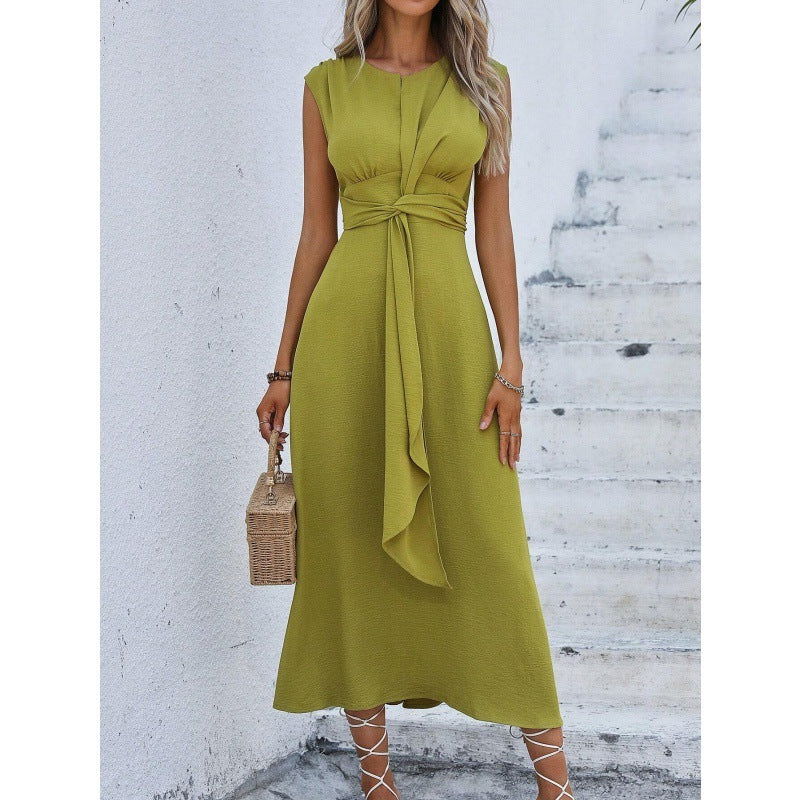 Ärmelloses Midikleid | Tailliertes Design | Sommerlicher Chic
