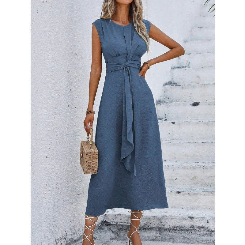 Ärmelloses Midikleid | Tailliertes Design | Sommerlicher Chic