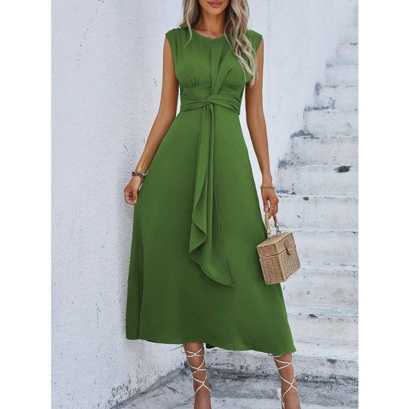 Ärmelloses Midikleid | Tailliertes Design | Sommerlicher Chic