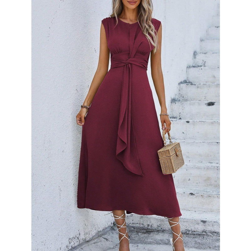 Ärmelloses Midikleid | Tailliertes Design | Sommerlicher Chic
